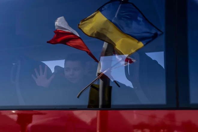 Zakaj bi Orbán igral dvojno igro – nasprotoval vojni v Ukrajini v javnih govorih in hkrati svojim medijem ukazal, naj hvalijo Rusijo in širijo laži? FOTO: Wojtek Radwanski/Afp
