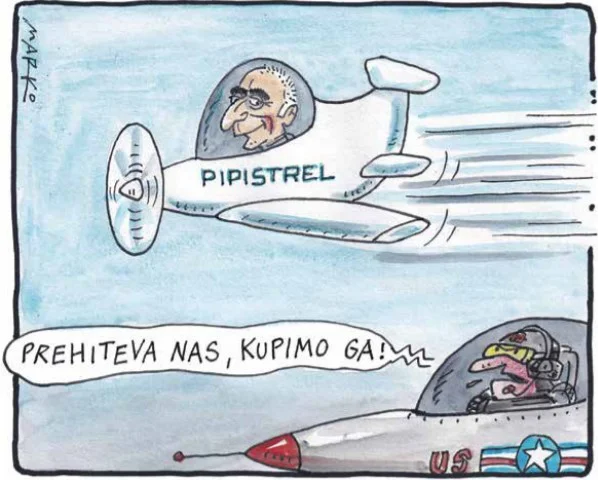 KARIKATURA: Marko Kočevar/Delo
