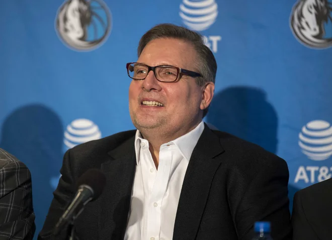 Donnie Nelson je bil dve desetletji generalni menedžer Dallasa. FOTO: Jerome Miron/Usa Today Sports
