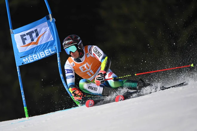 Žan Kranjec se v Franciji za konec sezone ni predstavil v želeni luči. FOTO: Sebastien Bozon/AFP
