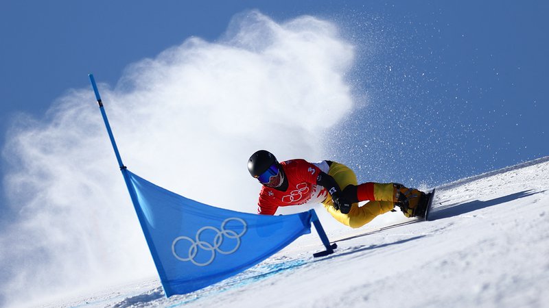 Fotografija: Stefan Baumeister (na fotografiji) med nastopom na olimpijskih igrah v Pekingu. FOTO: Lisi Niesner/Reuters
