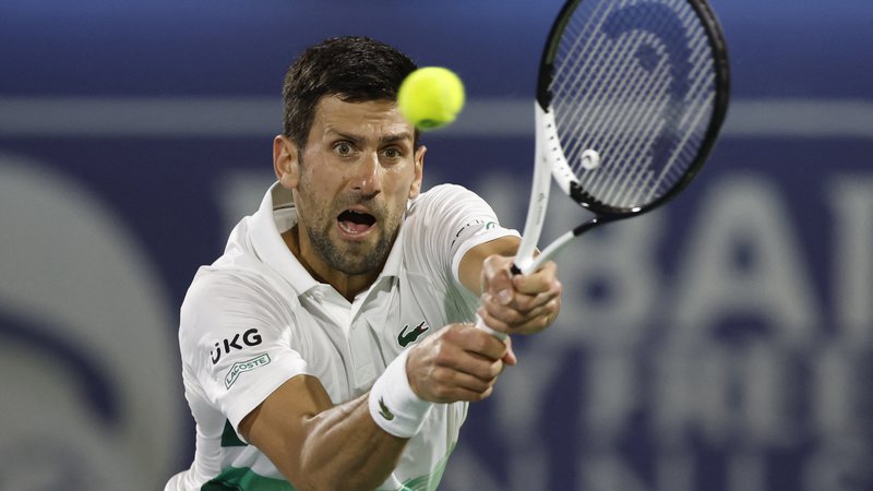 Fotografija: Kljub temu, da letos še ni osvojil turnirja, je Novak Đoković še na vrhu teniške letsvice ATP. FOTO: Suhaib Salem/Reuters
