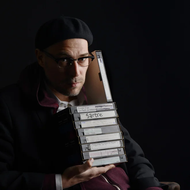&quot;Podobe izrekajo pripoved ali pričanje prav v odsotnosti &ndash; nezabeleženosti subjekta. &quot; Rene Maurin FOTO: Matjaž Wenzel
