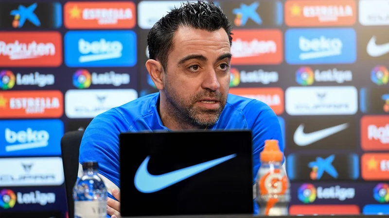 Fotografija: Xavi, eden najboljših vezistov v zgodovini nogometne igre, je prenesel inteligentno razmišljanje z igrišča tudi na klop. FOTO: Josep Lago/AFP