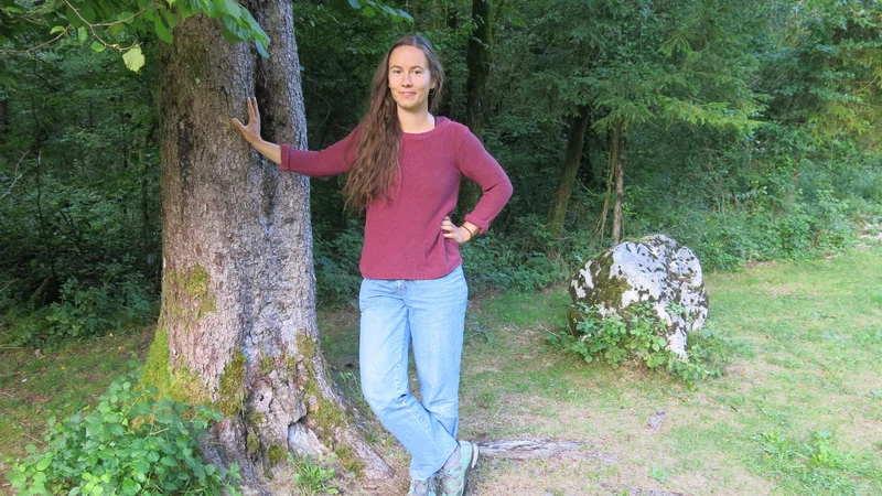 Fotografija: Ana Stritih je strokovnjakinja za gorske gozdove, ki se najbolj domače počuti v Trenti. Foto Zdenko Matoz