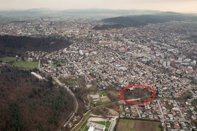 Zemljišča v Rožni dolini. FOTO: DUTB