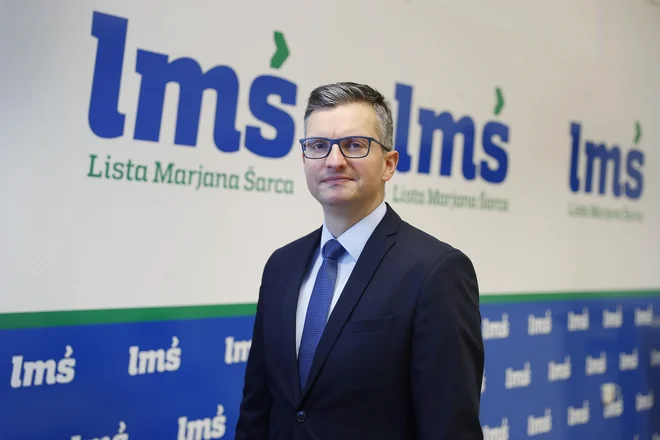 Marjan Šarec Foto Leon Vidic/delo

