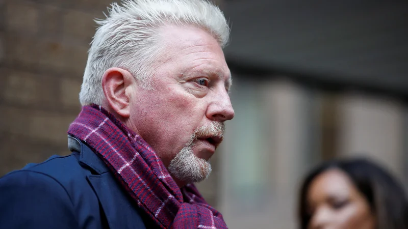 Fotografija: Boris Becker se je udeležil sojenja v Londonu. FOTO: Peter Nicholls/Reuters