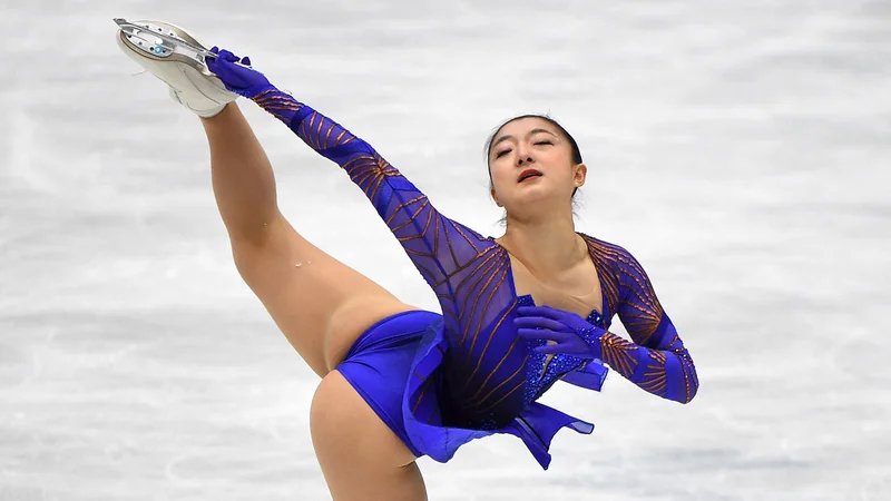 Fotografija: Kaori Sakamoto (na fotografiji) je zablestela v Montpellierju. FOTO: Sylvain Thomas/AFP
