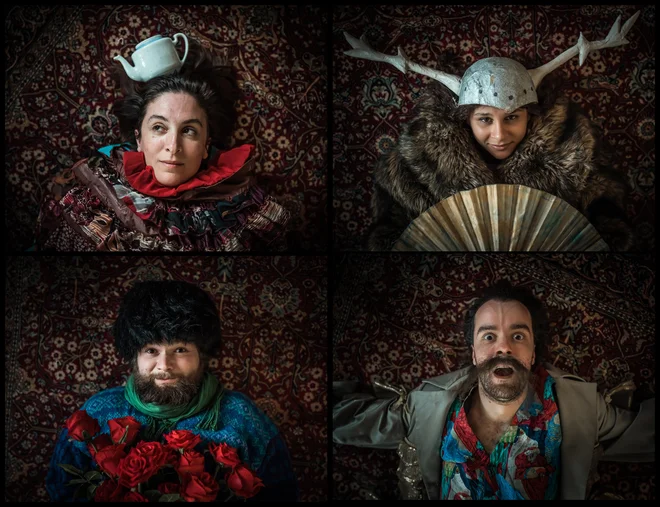 Festival Bobri so odprli s predstavo Razcufane zgodbe v režiji Maruše Kink. FOTO: Jaka Varmuž

