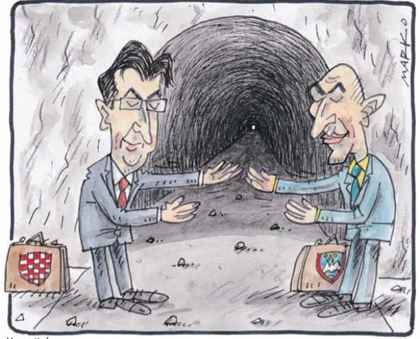 KARIKATURA: Marko Kočevar/Delo
