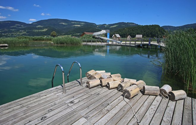 Tudi občina Radlje ob Dravi se želi razvijati na sonaravni način, še posebno v turizmu, na katerem izstopajo s prvim biološkim kopalnim bazenom v državi. Foto Tadej Regent
