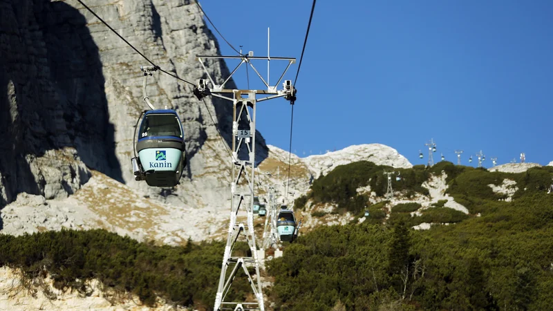 Fotografija: Občina Bovec je na razpis prijavila del žičnice na Kanin. Foto Uroš Hočevar