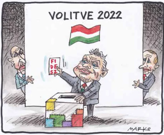 Opazovalca. KARIKATURA: Marko Kočevar
