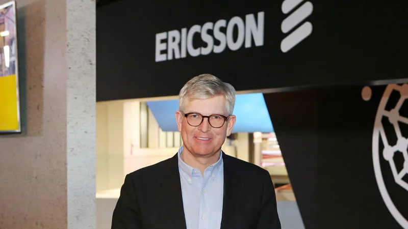 Fotografija: Börje Ekholm je delničarje ujezil zaradi skrivanja starih podkupnin. FOTO: Ericsson