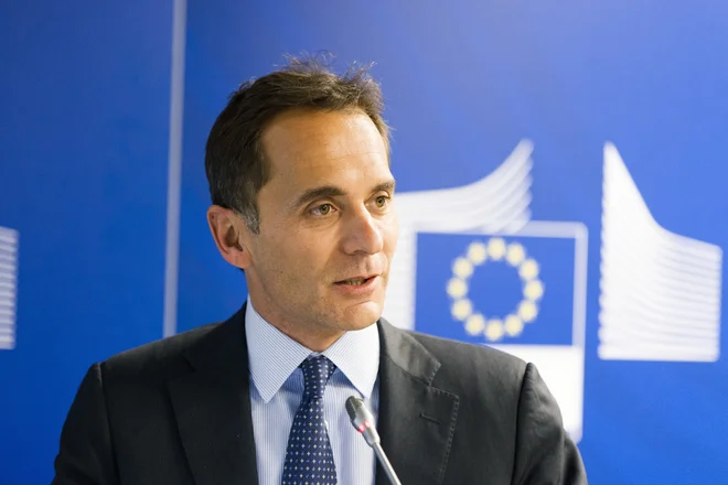 Gabriele Todesca verjame, da širitev programa SEGIP prispeva k hitrejšemu razvoju finančnega sektorja v Sloveniji in slovenskega gospodarstva kot celote. FOTO: SID Banka
