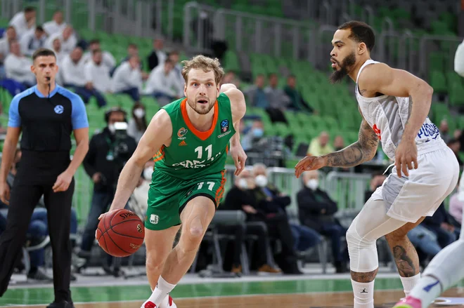Jaka Blažič je motor odličnih moštvenih predstav. FOTO: Cedevita Olimpija