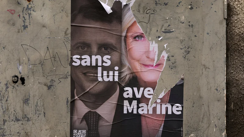 Je v Franciji čas za Marine Le Pen? FOTO:&nbsp;Pascal Rossignol/Reuters
