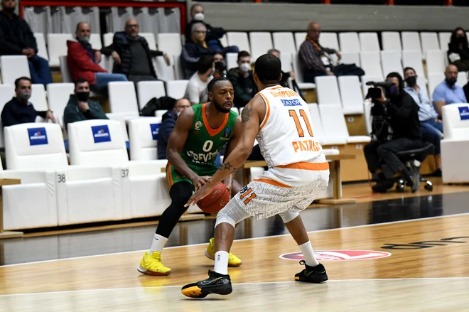 Jacob Pullen je deloval najbolj lahkotno v stožki zasedbi. FOTO: Cedevita Olimpija
