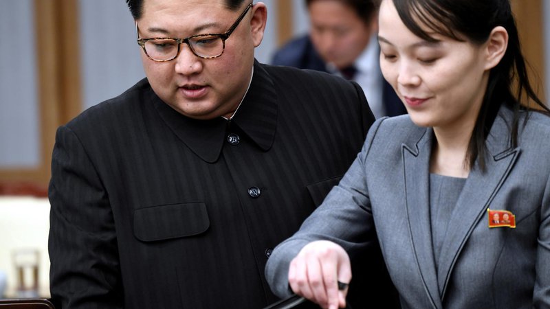 Fotografija: Kim Jo Džong naj bi bila po govoricah še okrutnejša od brata. FOTO: Korea Summit Press Pool/Pool via Reuters
