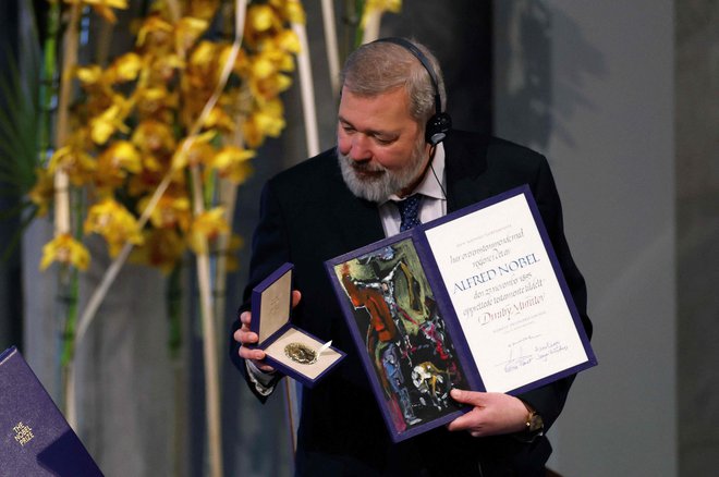 Nobelov nagrajenec za mir se ne pusti ustrahovati. FOTO: Odd Andersen/AFP
