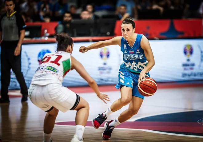 Teja Oblak. FOTO: Fiba
