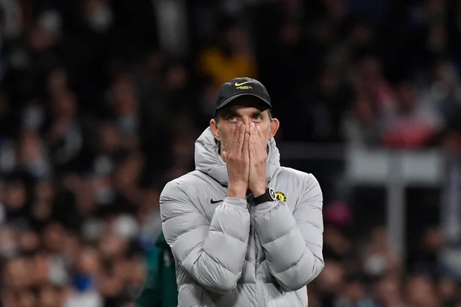 Thomas Tuchel je v pripravi za tekmo vse izpeljal brezhibno. FOTO: Oscar Del Pozo/AFP
