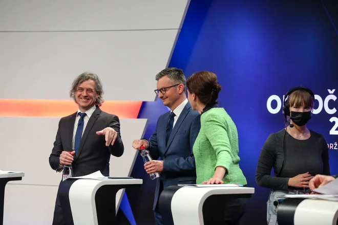 Predsednik Gibanja Svoboda ne želi biti preveč pokroviteljski do LMŠ in SAB. FOTO: Črt Piksi/Delo

