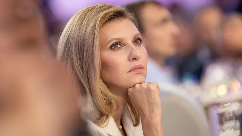 Fotografija: Olena Zelenska septembra 2019 v Kijevu na jaltski evropski strateški konferenci (YES), kjer so razpravljali o vlogi Ukrajine v globalnem kontekstu. FOTO: Shutterstock