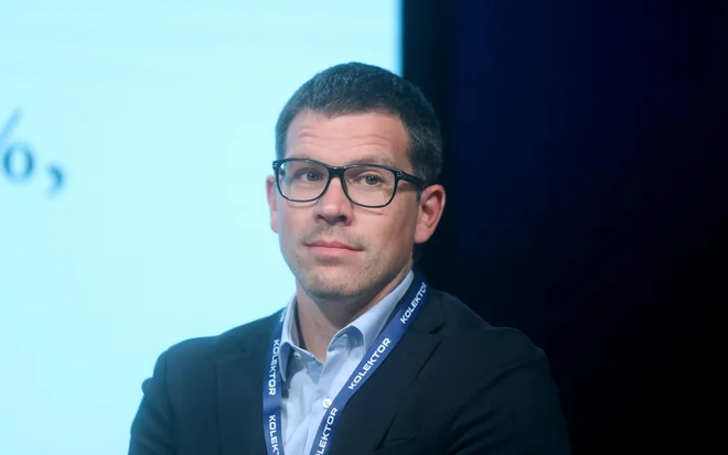 Marko Trampuž, direktor divizije Kolektor Gradbeništvo. FOTO: Blaž Samec/Delo
