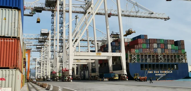 Kontejnerski terminal je adut Luke Koper. FOTO: Boris Šuligoj
