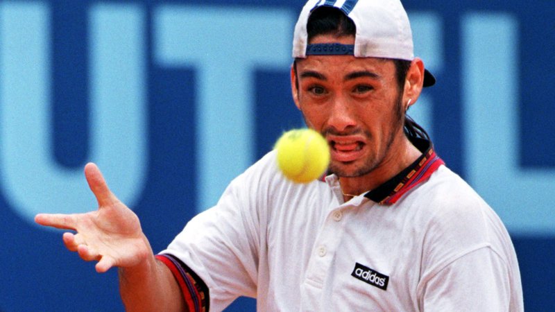 Fotografija: Marcelo Rios je leta 1998 šest tednov kraljeval na vrhu svetovne teniške lestvice ATP. FOTO: Reuters
