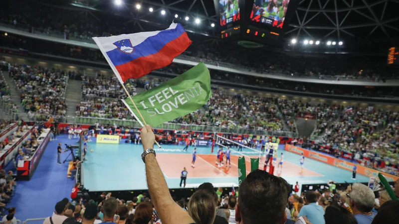 Fotografija: V Stožicah se obetajo novi odbojkarski spektakli. FOTO: Uroš Hočevar