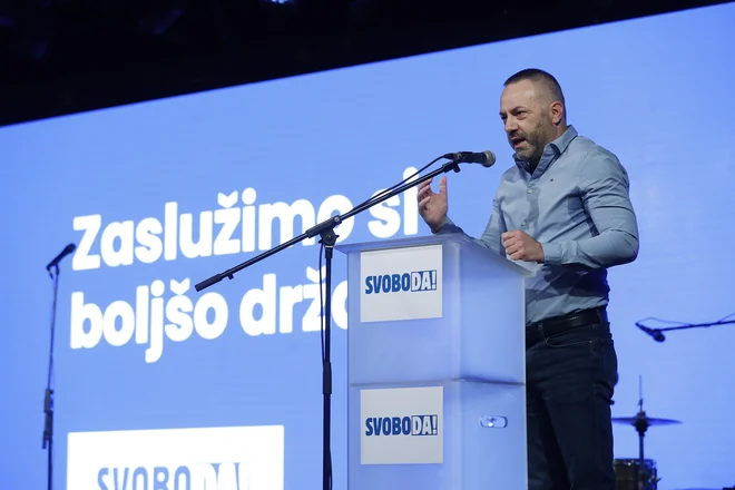 Robert Golob je v soočenju na Pop TV na vprašanje, kdo bo zdravstveni minister, odgovoril povsem nedvoumno – to bo Danijel Bešič Loredan. FOTO: Leon Vidic/Delo