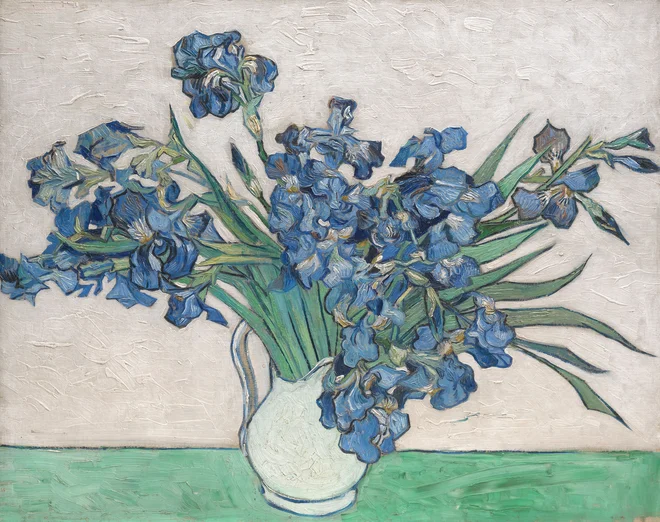 Van Gogh je sicer ljubil rumeno barvo, a tudi modra je na njegovih platnih pogosta. Foto Shutterstock Shutterstock
