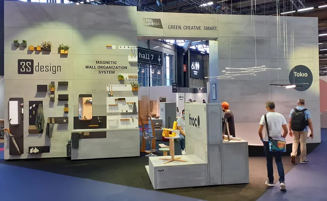 Predstavitev slovenskega gospodarstva na sejmu Maison&Objet 2021. Foto: SPIRT Slovenija, javna agencija 
