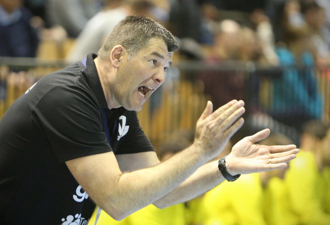 Trener Urbanscape Loke Gregor Cvijić pravi, da sta polfinalna para zanimiva, naj zmaga boljši. FOTO: Jure Eržen
