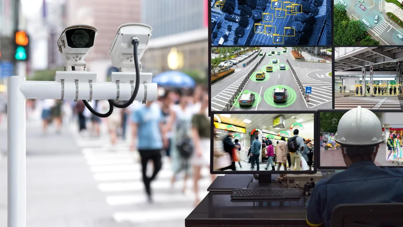 Fotografija: Samo varne tehnološke rešitve so lahko podlaga za preobrazbo urbanih okolij v pametna mesta, nevarne pa imajo nasprotni učinek – pojavita se strah in odpor prebivalcev. FOTO: Shutterstock