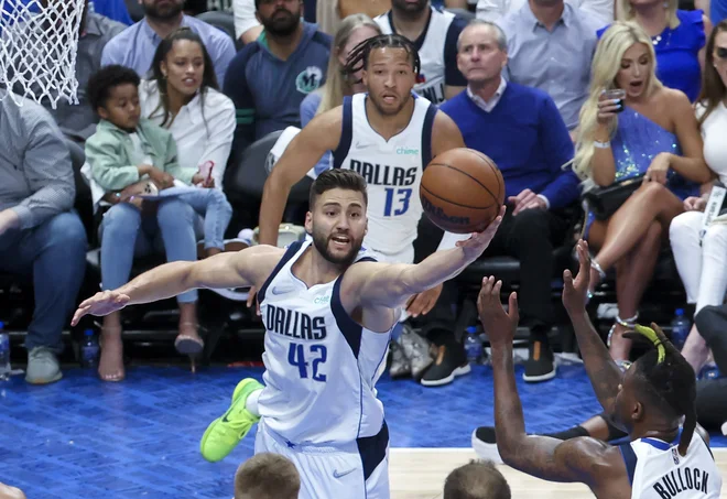 Nemec Maxi Kleber si želi Luke Dončića čim prej v igralnem ritmu. FOTO: Kevin Jairaj/Usa Today Sports
