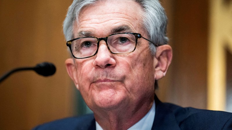Fotografija: Ameriška centralna banka Federal Reserve pod vodstvom Jeroma Powlla že zvišuje obrestne mere. Foto Reuters
