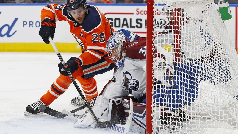 Fotografija: Nemški hokejist Leon Draisaitl odlično igra v NHL. FOTO: Perry Nelson/Usa Today Sports
