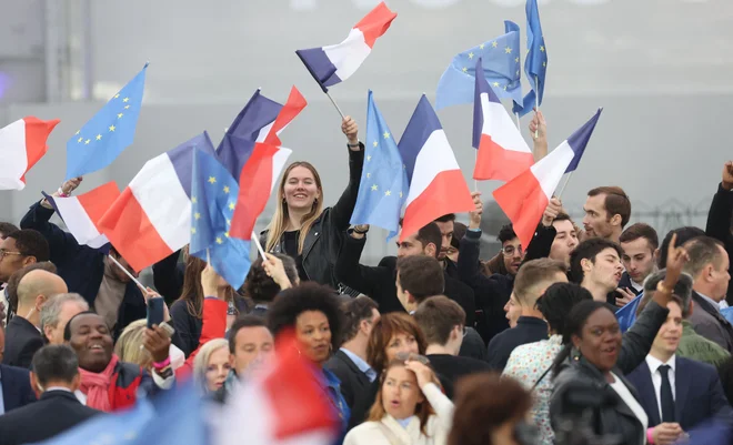 Rezultati vzporednih volitev so nekatere navdušili. FOTO: Thomas Coex/AFP
