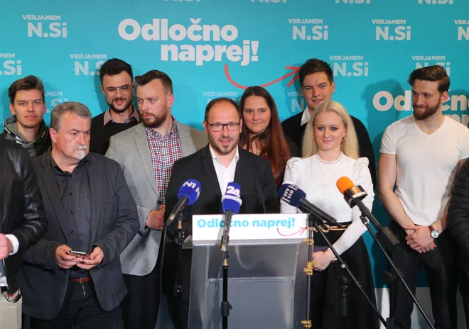 V NSi so zelo zadovoljni z rezultati. FOTO: Marko Feist/Delo
