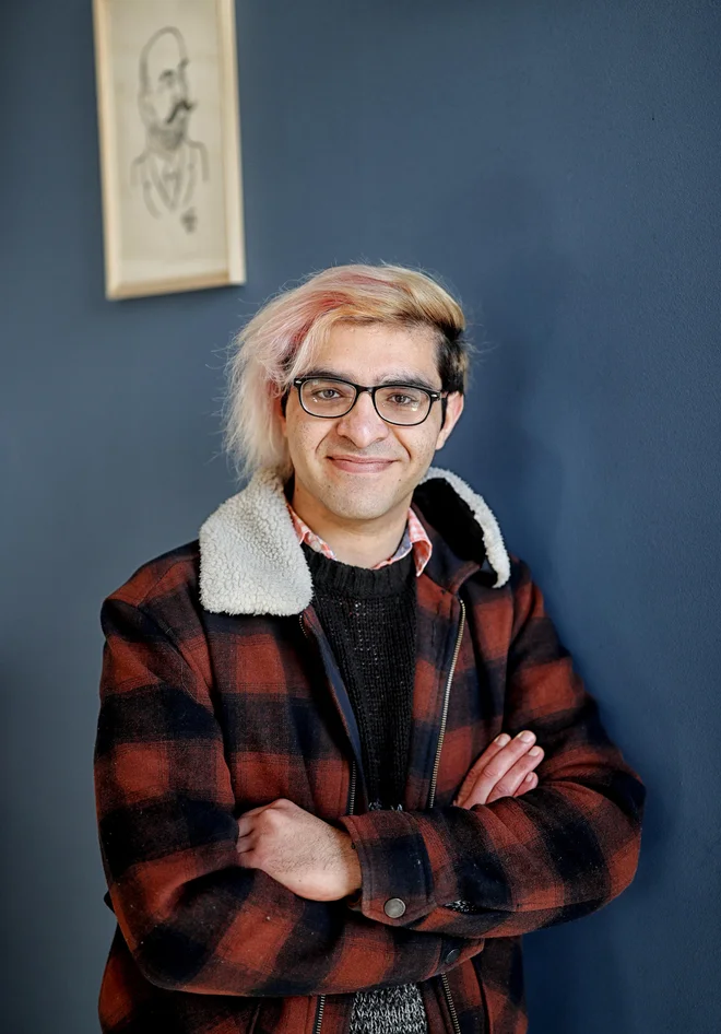 Yusuf Kasim je dobil mesto v skupini prof. Tomaža Prosena na ljubljanski fakulteti za matematiko in fiziko. FOTO: Blaž Samec
