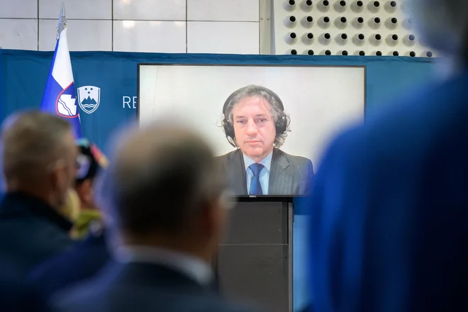 Robert Golob in njegova stranke je dobila največ glasov. FOTO: Jure Makovec/AFP
