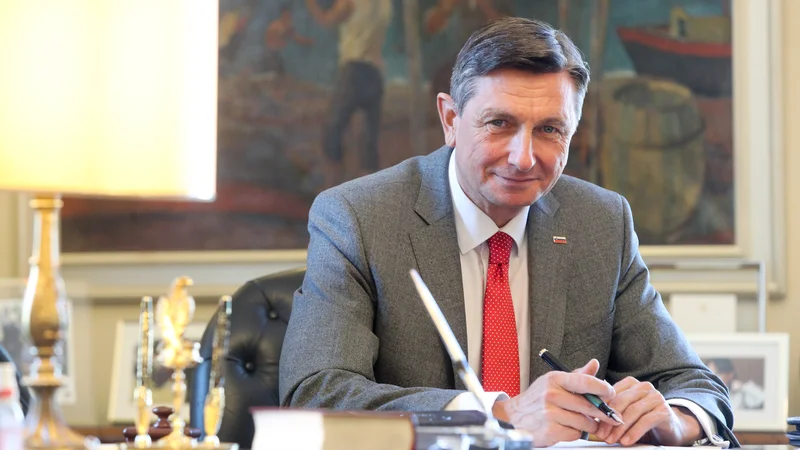 Pahor in Golob se bosta srečala ob 13. uri, po koncu srečanja bosta v Kristalni dvorani podala izjavo za javnost. FOTO: Marko Feist
