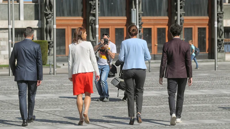 Fotografija: Analitik Tomaž Deželan meni, da je za poraz strank Kula na volitvah krivo taktično glasovanje volivcev leve sredine. FOTO: Blaž Samec/Delo
