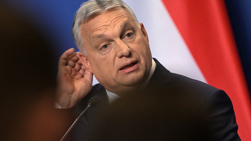 Fotografija: Madžarski premier je izgubil še enega zaveznika. FOTO: Attila Kisbenedek/AFP
