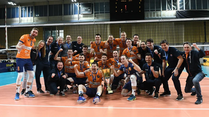 Fotografija: ACH Volley je osvojil še 18. naslov državnega prvaka. FOTO: Alen Hadžić/ACH Volley