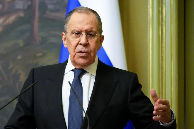 Sergej Lavrov. FOTO: Pool/Reuters
